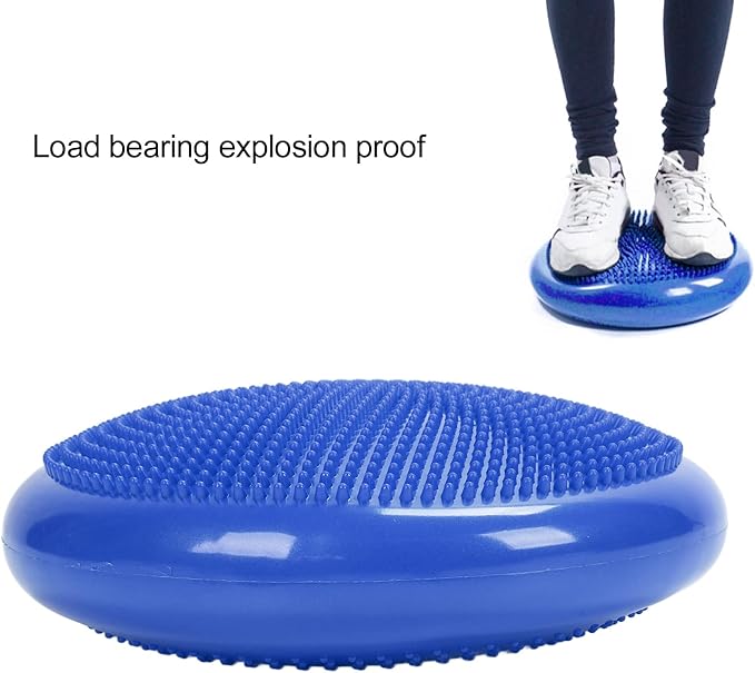 Balance Disc, Balance Pad Yoga Massage Ball Pad Professional Balance Disc Cushion Mat Balance Cushion Fitness Exercise Training Ball