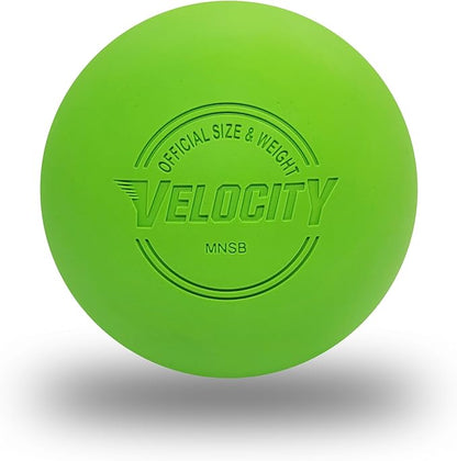 Velocity Lacrosse Balls - 1, 2, 3, 6, 12, 18, 24, 36, 60 and 120 Packs - for Practice, Official NFHS and College Approved Size