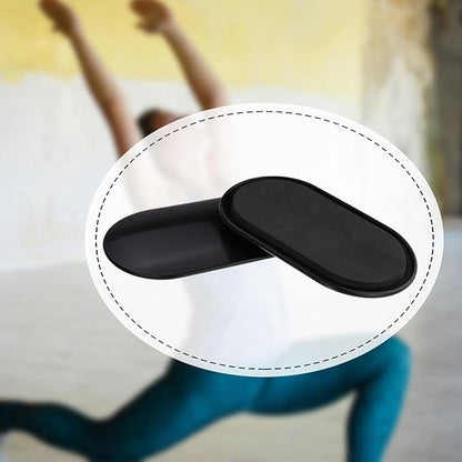 Core Sliders 2-Piece Set, Ab Pads for Beginner Home & Gym Workout, Portable Lightweight Sliding Discs for Dance Exercise