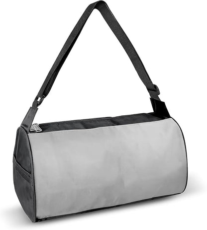 C&F BOGMOST Small Travel Duffel Bag Foldable Waterproof Gym Bag for Gym Beach Swim Bag Men Women Duffle Bag Lightweight Oxford Cloth Sports Bag-Grey