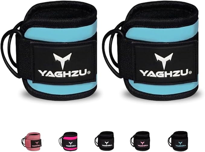 Ankle Straps for Cable Machines Women, Glute Kickback Cable Machine Attachments, Gym Ankle Cuffs, Wrist Cuffs for Workout, Leg Training Accessory, Fitness Gear for Home or Gym