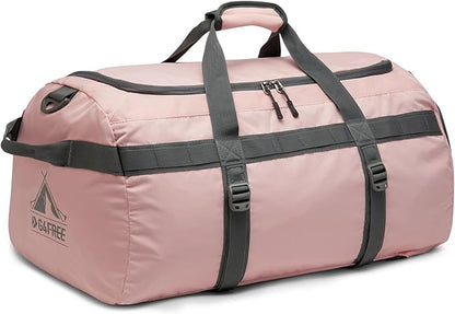 G4Free Gym Bag for Women Men 45L Duffle Backpack with Shoe Compartment Water Resistant Travel Weekender Bag
