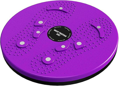 Body Sculpting Waist Twisting Disc with 8 Magnets - 9.8 Inch Ab Rotating Balance Board, Stable & Easy to Use for Beginners to Advanced Fitness Enthusiasts
