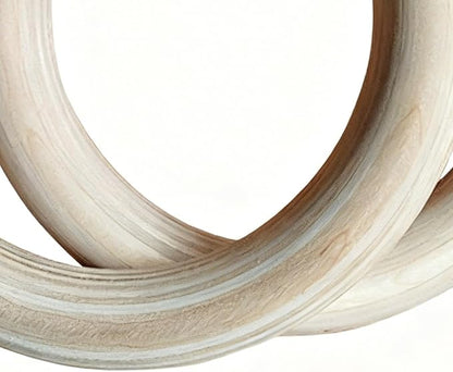 Rings Gymnastics, Grips for Gymnastics - Strength Training Rings - for Home Gym Fitness Exercise Playground Indoor Outdoor