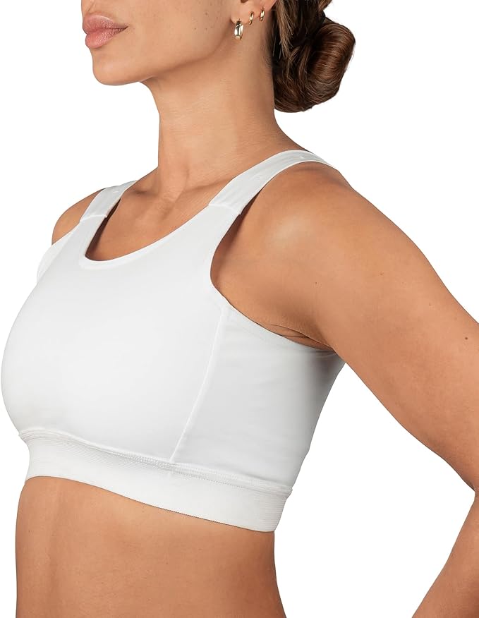 Underworks MagiCotton Sports Bra and Binding Minimizer Bra