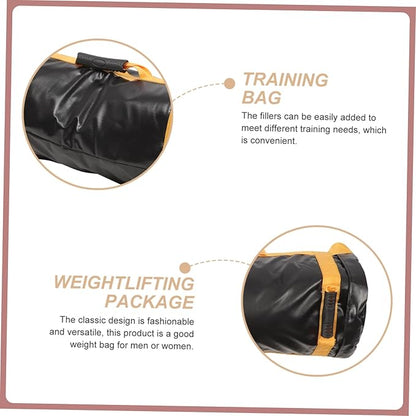 Kisangel Weight Lifting Bag for Men and Women Wear Resistant Gym Sandbag for Strength Training and Muscle Building Versatile Fitness Weight Bag for Weightlifting Exercises