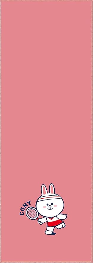 Private Island Hot Yoga Beach Mat Towel Non Slip Recycling Microfiber Quick Dry Compact Sand Water Sports Gym Picnic Blanket Outdoor Camping 24”x68” (PINKCONY, Large)