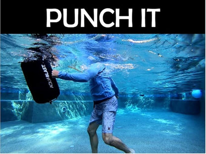 Portable Fitness and Punching Bag for Pools & Swim Spas | Full-Body, Low-Impact Water Resistance Workout | Quick 30-Second Set-Up | Compact & Travel-Friendly