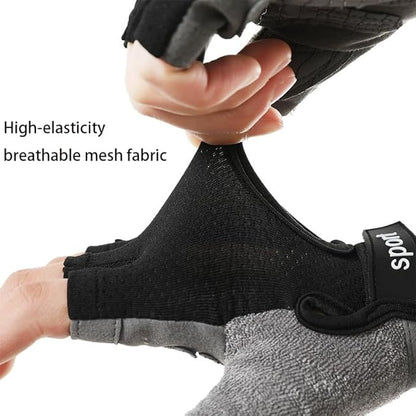 INOGIH Lightweight and Breathable Fingerless-Gym-Gloves for Women - Exercise-Crossfit-Training Gloves for Workout