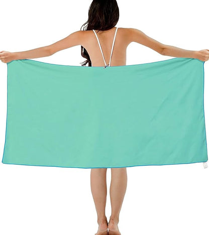 Microfiber Towel for Body,Microfiber Beach Towel,BackpackingTowel,Camping Towels Lightweight,Soft Compact Lightweight Quick Dry Fitness Hiking Yoga Camping TravelTowel
