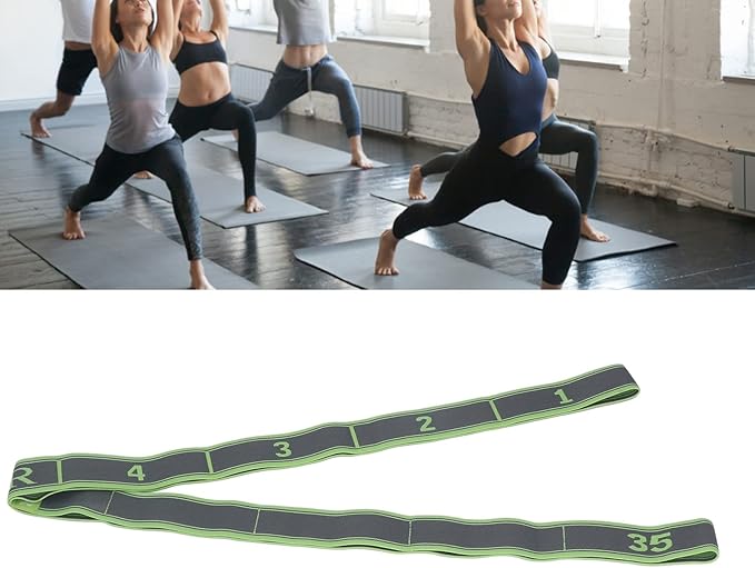 Stretch Band Strap Number Elastic Stretching Strap Exercise Bands Yoga Equipment for Exercise Fitness Workout Physical Therapy