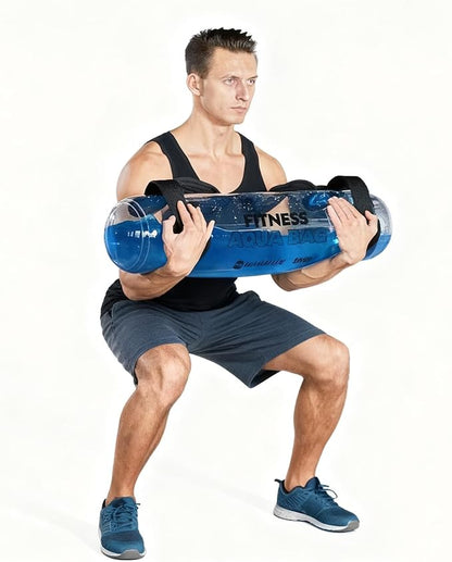 5kg Fitness Weight Water Bag, Adjustable Water-Infused Training Bag, Ideal for Weightlifting and Strength Training - with Air Pump