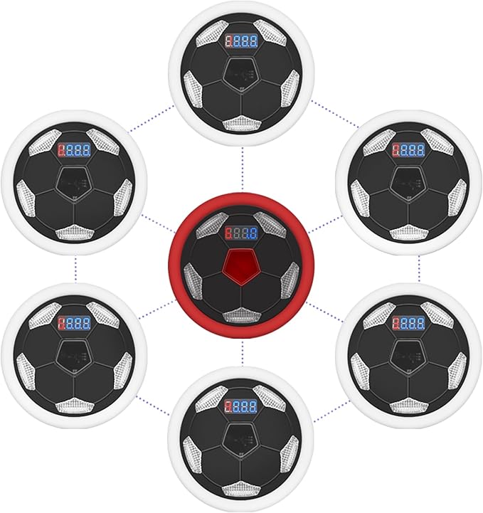Reaction Training Lights, 6+1 Improving Reflex LED Lights, Reflection Speed, Agility, Brain Cognitive Training, Exercise for Leisure,Gym, Sports