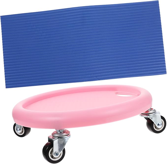 Sliding Fitness Discs with Knee Cushion Multi-functional Ab Exercise Equipment for Home Workouts Durable Quiet Design for Core Strength Training and Full Body Exercises