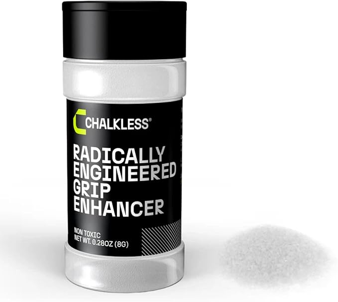 Chalkless Grip Enhancer - Premium Liquid Chalk Alternative & Less Mess Hand Chalk for Weightlifting, Powerlifting, Yoga, Gaming, Climbing, and More, Non-Toxic Long-Lasting & Reliable