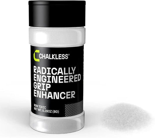 Chalkless Grip Enhancer - Premium Liquid Chalk Alternative & Less Mess Hand Chalk for Weightlifting, Powerlifting, Yoga, Gaming, Climbing, and More, Non-Toxic Long-Lasting & Reliable