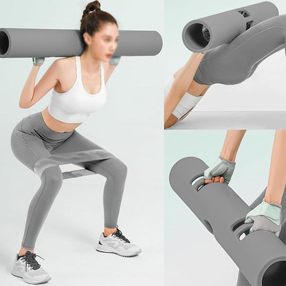 Multicolor 4 to 12kg Fitness Tube Portable Durable Training Rubber Weight Bar Weight Bearing Fitness TPR Barrel for Loaded Movement Training