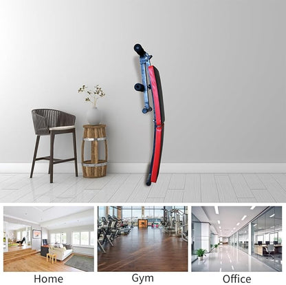 Sit Up Bench, Multi-Position Adjustable Strength Training Bench with Headrest, Folding Utility Bench Slant Board Portable Home Gym Workout Exercise Equipment for Full Body Workout