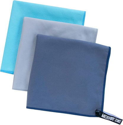 Microfiber Towels Quick Dry Gym Fast Drying Towels for Beach Camping Yoga Travel Sports Towels 3 Pack