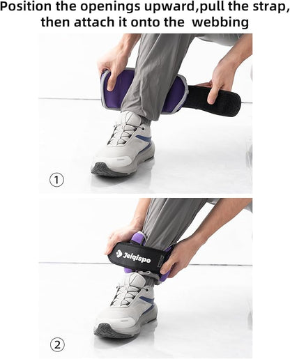 Adjustable Ankle Weights 1 Pair 2/4/6/8/10 LBS Wrist Leg Arm Weights for Women Men Kids,Strength Training with Removable Weight for Fitness Gym Workout Running Walking