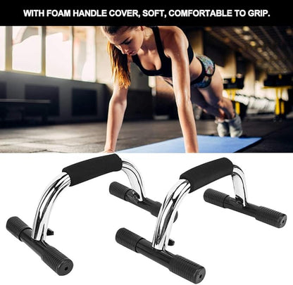 OUKENS Push Up Bars, Calisthenics Equipment Push Up Handles for Floor,with Non-Slip Sturdy Structure Handle, Fitness Bars for Home & Workout