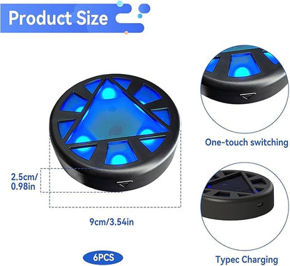 Sports Agility Light, Agility Reaction Training Light Set with Remote Control, Suitable for Athletes, Trainers, Fitness Coaches