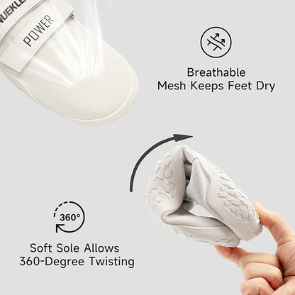 MANUEKLEAR Deadlift Shoes - Weight Lifting Shoes for Men Women - Weightlifting Squat Shoes Fitness Cross-Trainer Barefoot Gym Training Sneakers