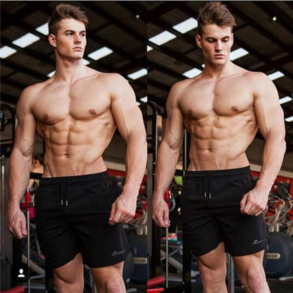 Surenow Mens Running Gym Shorts 3 Inch Breathable Lightweight Athletic Sport Shorts Training Workout Shorts with Pockets