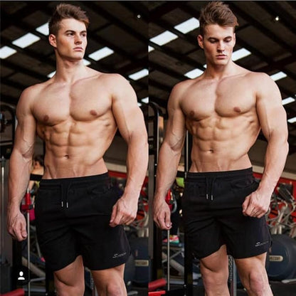Surenow Mens Running Gym Shorts 3 Inch Breathable Lightweight Athletic Sport Shorts Training Workout Shorts with Pockets