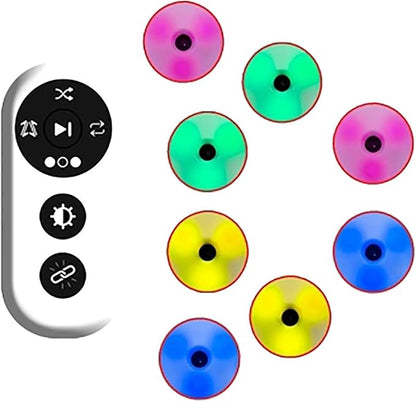 Reaction Training Light, Agile Reaction Training Kit with Remote Control, 4 Training Modes, 4 Light Colors, Improve Balance/Reaction/Agility/Speed/Cognition, for Physical Training