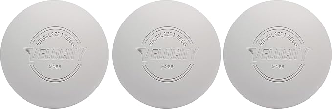 Velocity Lacrosse Balls - 1, 2, 3, 6, 12, 18, 24, 36, 60 and 120 Packs - for Practice, Official NFHS and College Approved Size