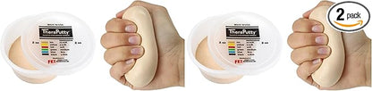 Cando TheraPutty Standard Exercise Putty, Tan: XX-Soft, 2 oz (Pack of 2)