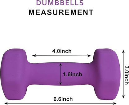 Balelinko Home Gym Equipment Workouts Strength Training Weight Loss Pilates Weights Yoga Sets Weights for Women, Men, Seniors and Youth
