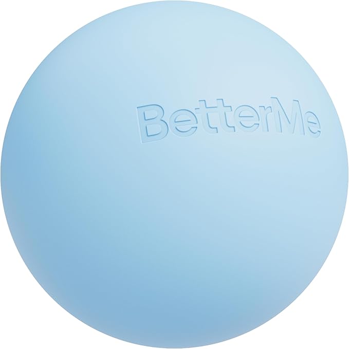 BetterMe Soft Pilates Ball – 8 Inch Mini Exercise Ball for Pilates, Yoga & Core Training – Small Stability Ball for Women – Portable Workout Tool