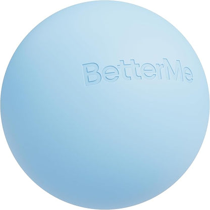 BetterMe Soft Pilates Ball – 8 Inch Mini Exercise Ball for Pilates, Yoga & Core Training – Small Stability Ball for Women – Portable Workout Tool