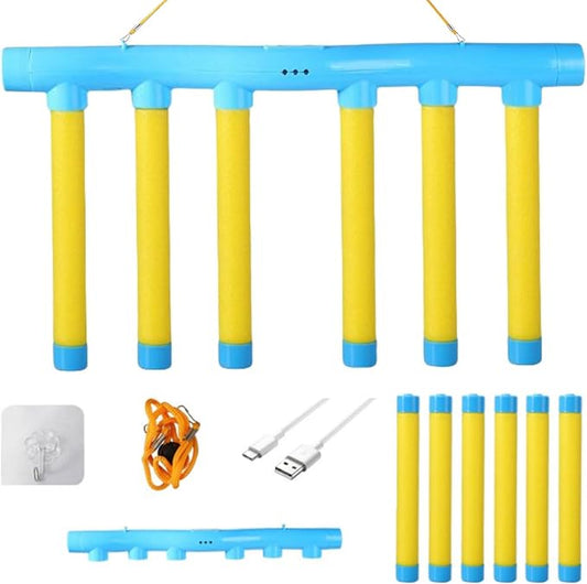 Reflex Challenge, Catch All Drop Sticks, Reaction Training Toy with Remote Control for Kids and Adults, 3 Adjustable Speed Hand Eye Coordination Training Game