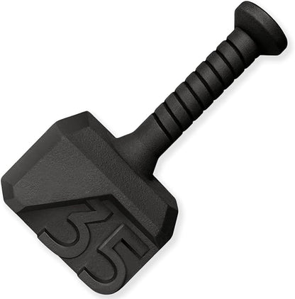 Yes4All Kettlebell Special Shape, Upgraded &Multifunctional for Advanced Training, Solid Cast Iron Powder Coated, Anti Slip Handle Strength Training Equipment