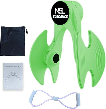 Thigh Master for Men/Women,Kegel Trainer,Pelvic Floor Muscle Exerciser with Resistance Band, Inner Thigh ,Arm & Hip Trimmer/Toner for Postpartum Recovery, Workout Equipment for Home & Gym