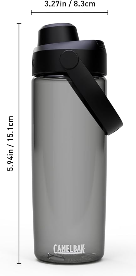 CamelBak Thrive Chug Tritan Renew Water Bottle Charcoal, 20oz