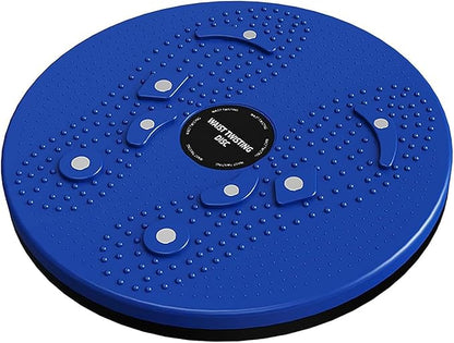 Body Sculpting Waist Twisting Disc with 8 Magnets - 9.8 Inch Ab Rotating Balance Board, Stable & Easy to Use for Beginners to Advanced Fitness Enthusiasts