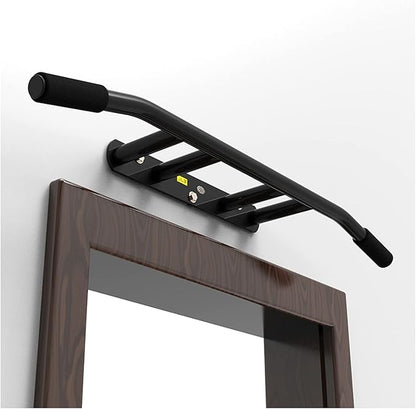 Indoor Exercise Fitness Pull-up Bar, Wall-Mounted Horizontal Bar, Multifunctional Strength Training Rod, for Home Gym, Easy to Install (Steel)