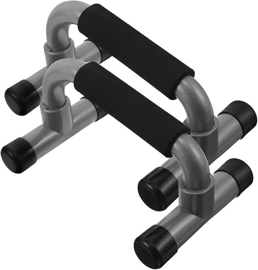 IMIKEYA H-shape Push up Bars Parallettes Bars Non-slip Ergonomic Grip Fitness Equipment Home Gym Accessories for Chest and Hand Workout Training