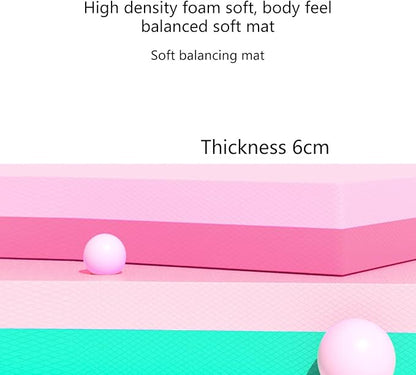 Muloo Exercise Balance Pad NonSlip Cushioned Foam Mat Foam Balance Pad for Yoga & Balance Strength Training Enduring