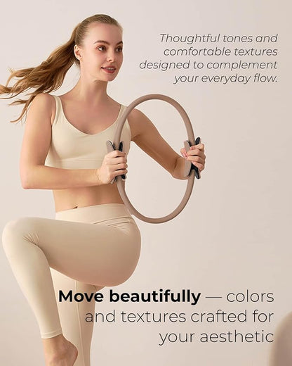 Pilates Kit for Women – Home Pilates Equipment Set with Ring, Ball & Resistance Bands | Pilates Starter Kit with Accessories in Gift Box