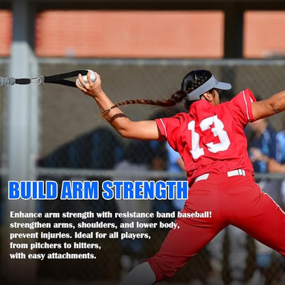 Core & Hip Belt Resistance Band for Baseball & Softball Training