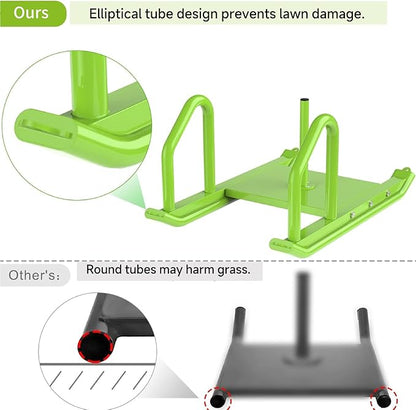 Kipika Weight Sled, Workout Sled, Fitness Strength Training Sled, Speed Training Sled for Athletic Exercise, Speed Improvement, Easily Through Obstacles, Suitable for 1" & 2" Weight Plate