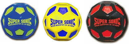 Nero Sport Supersonic High Bounce Reaction Ball Reflex and Agility Trainer Fast Bouncing Helps with Eye Coordination Ball Chasing and Catching Balls Moderate Erratic Bounce Hand Rubber Training Ball