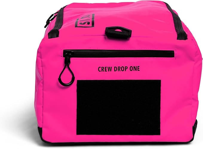 SILO Crew Drop One 26L Ultramarathon Bag - Organize Gear Efficiently for Training Racing Work, Travel - Optimized Storage: Pockets/Compartments for Easy Access Athletes Marathon Fitness Bright Pink