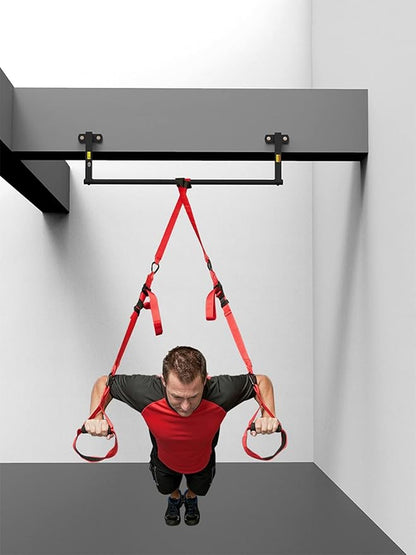 Pull Up Bars Heavy-Duty Horizontal Bar, Wall-Mounted Pull-Up Bar, Home Indoor And Outdoor Sports Muscle Strength Training Equipment, Easy To Install