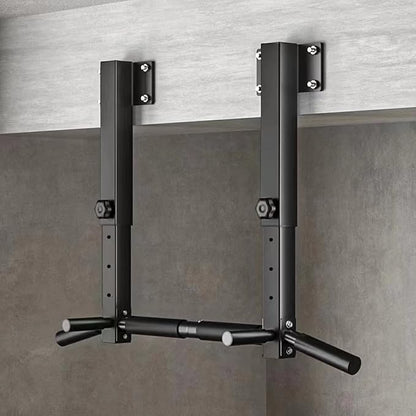 Wall Mount Pull Up Bar, Joist Beam Rafter Mount Pull-up Bar, Ceiling Mounted Chin Up Bar for Home Gym with Punching Bag Hanger